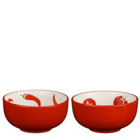 TÁL  - piros, Basics, kerámia (5.5/5.5/5.5cm)