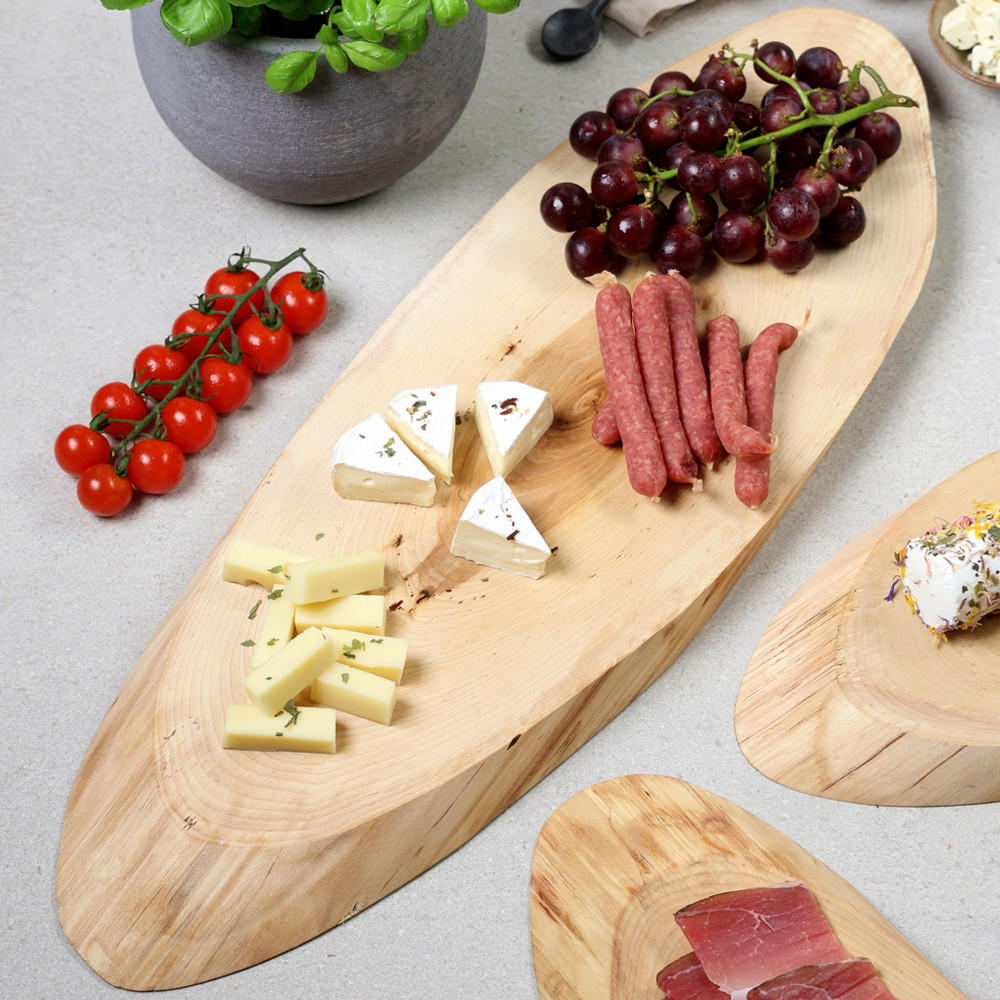 SERVIERBRETT    55/19/2.5 cm  - Birkefarben, Basics, Holz (55/19/2.5cm) - Kesper