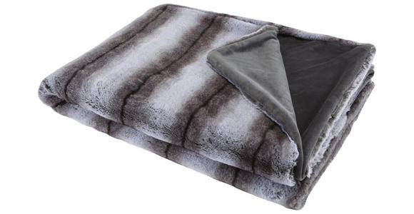 FELLDECKE 150/200 cm - Grau, KONVENTIONELL, Textil (150/200cm) - Ambiente