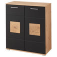 SCHUHSCHRANK 84/95/38 cm  - Chromfarben/Silberfarben, Basics, Holzwerkstoff/Metall (84/95/38cm) - Xora
