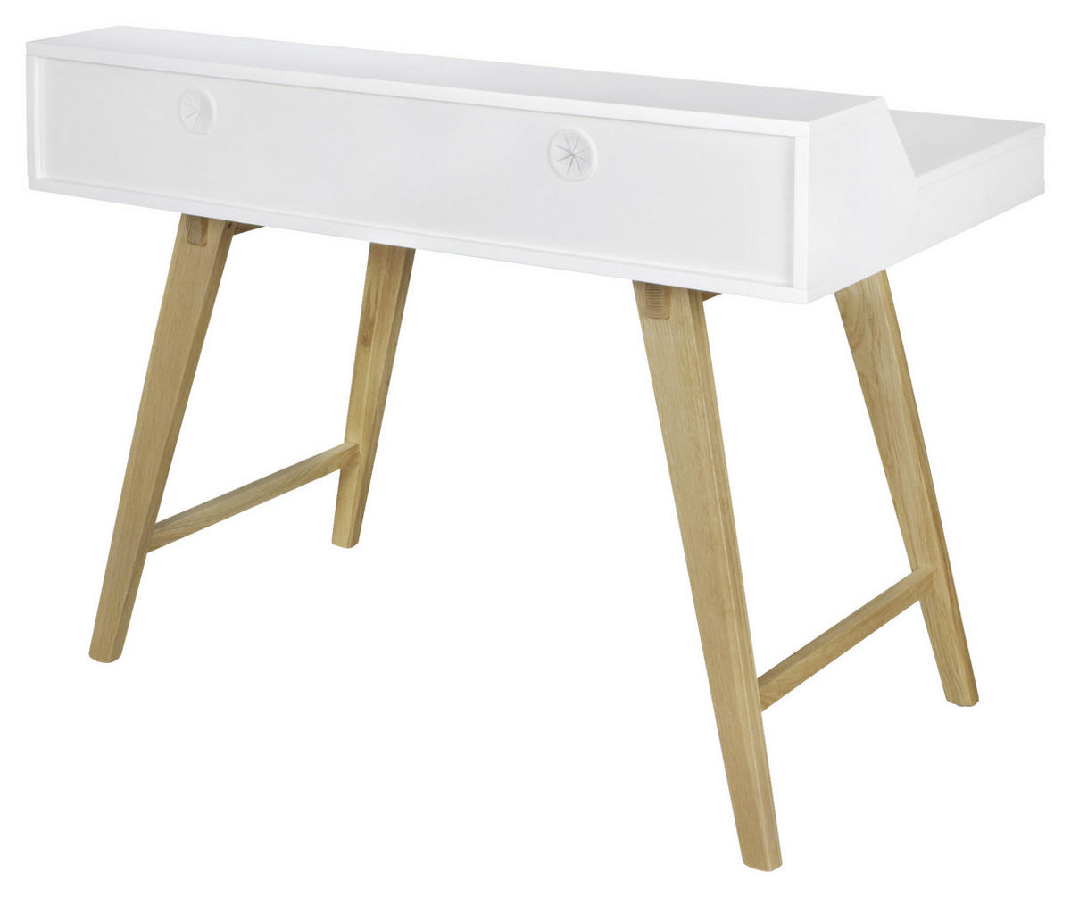 PISALNA MIZA  - barve hrasta, Design (110/60/85cm) - MID.YOU