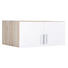 AUFSATZSCHRANK - Eichefarben/Alufarben, KONVENTIONELL, Holzwerkstoff/Kunststoff (91/39/54cm) - Carryhome AUFSATZSCHRANK - Eichefarben/Alufarben, KONVENTIONELL, Holzwerkstoff/Kunststoff (91/39/54cm) - Carryhome