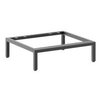 FUßGESTELL - Schwarz, Basics, Metall (44,6/13/39,5cm)