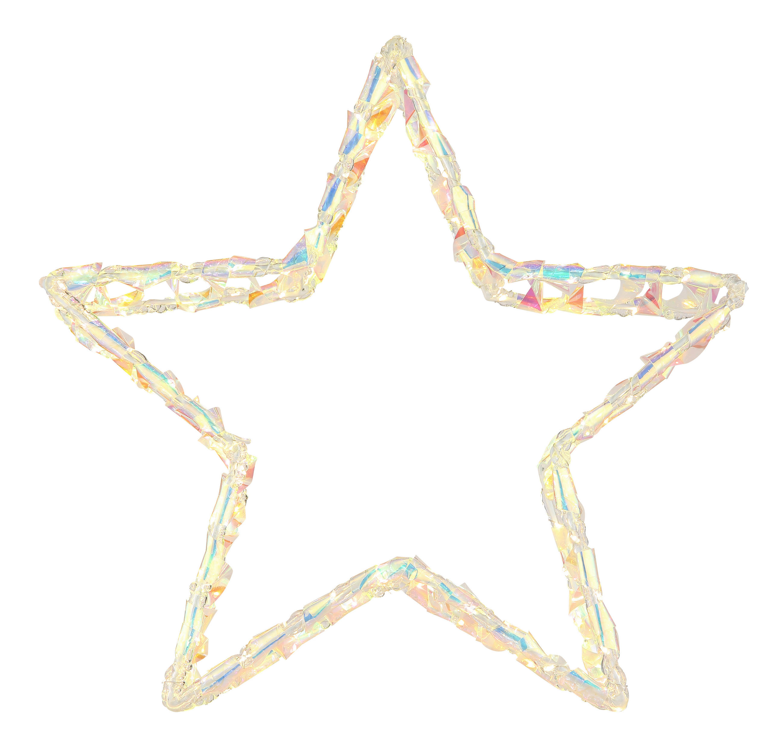 LED SVJETILJKA DEKORATIVNA STARA  - bijela/prozirno, Basics, metal/plastika (37/7/39cm) - Globo