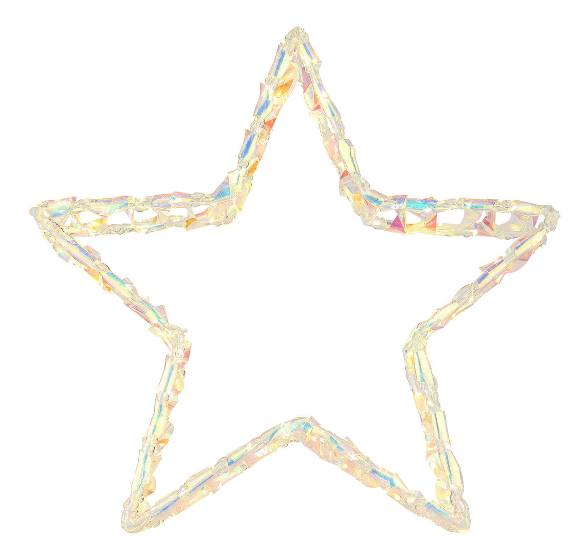 LED SVJETILJKA DEKORATIVNA STARA  - bijela/prozirno, Basics, metal/plastika (37/7/39cm) - Globo