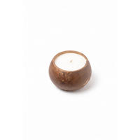 OUTDOORKERZE - Hellbraun, Basics, Naturmaterialien/Holz (29/17cm) - FYNCH-HATTON