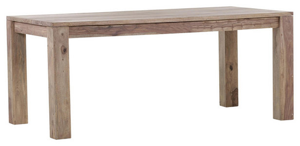 Esstisch Sheesham Massiv Rechteckig Naturfarben Online Kaufen