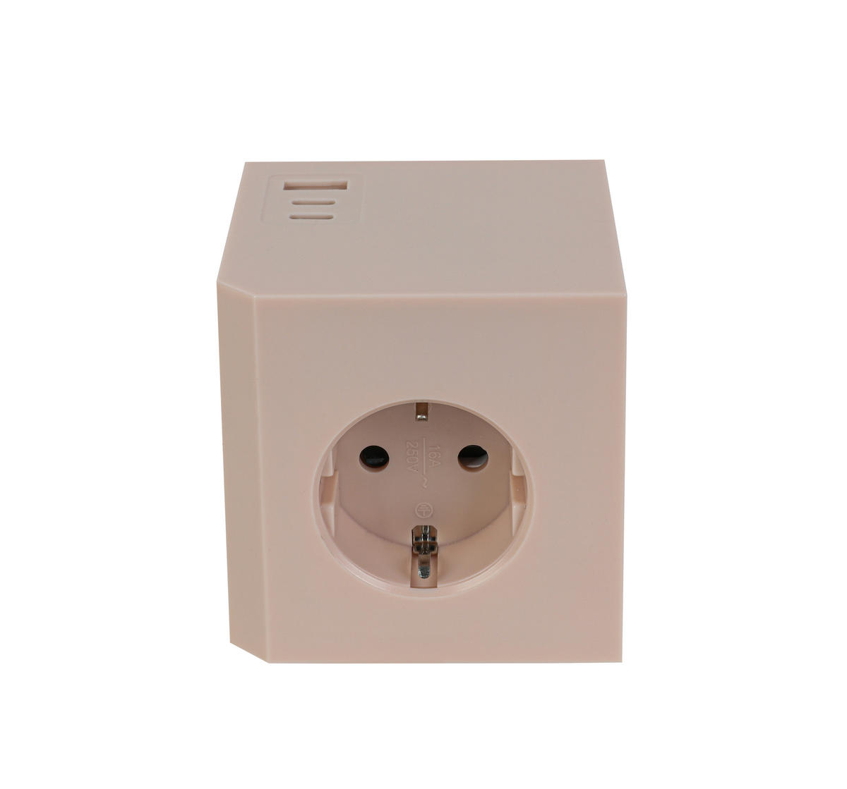 STECKDOSENWÜRFEL - Rosa, Basics, Kunststoff (7,5/7,5/7,5cm) - Mican