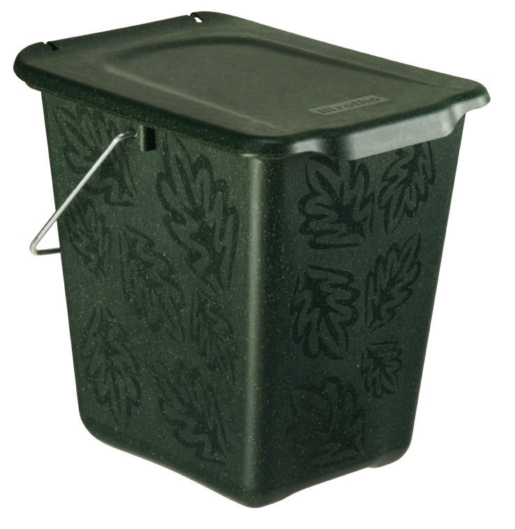 KOŠ ZA OTPAD  7 l   - zelena, Konvencionalno, plastika (26/20,8/25,2cm) - Rotho