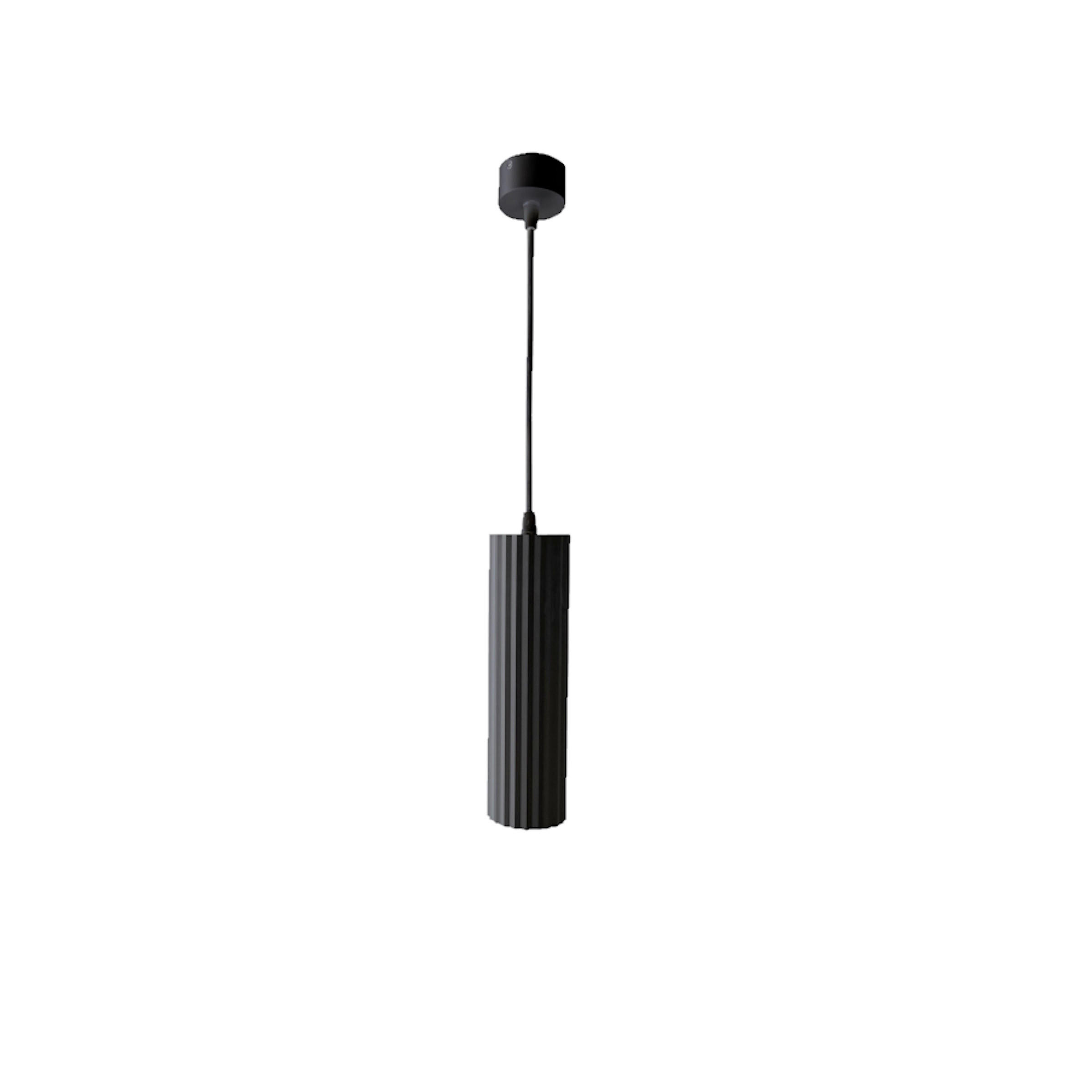 HÄNGELEUCHTE 7/175 cm  - Schwarz, Design, Metall (7/175cm)