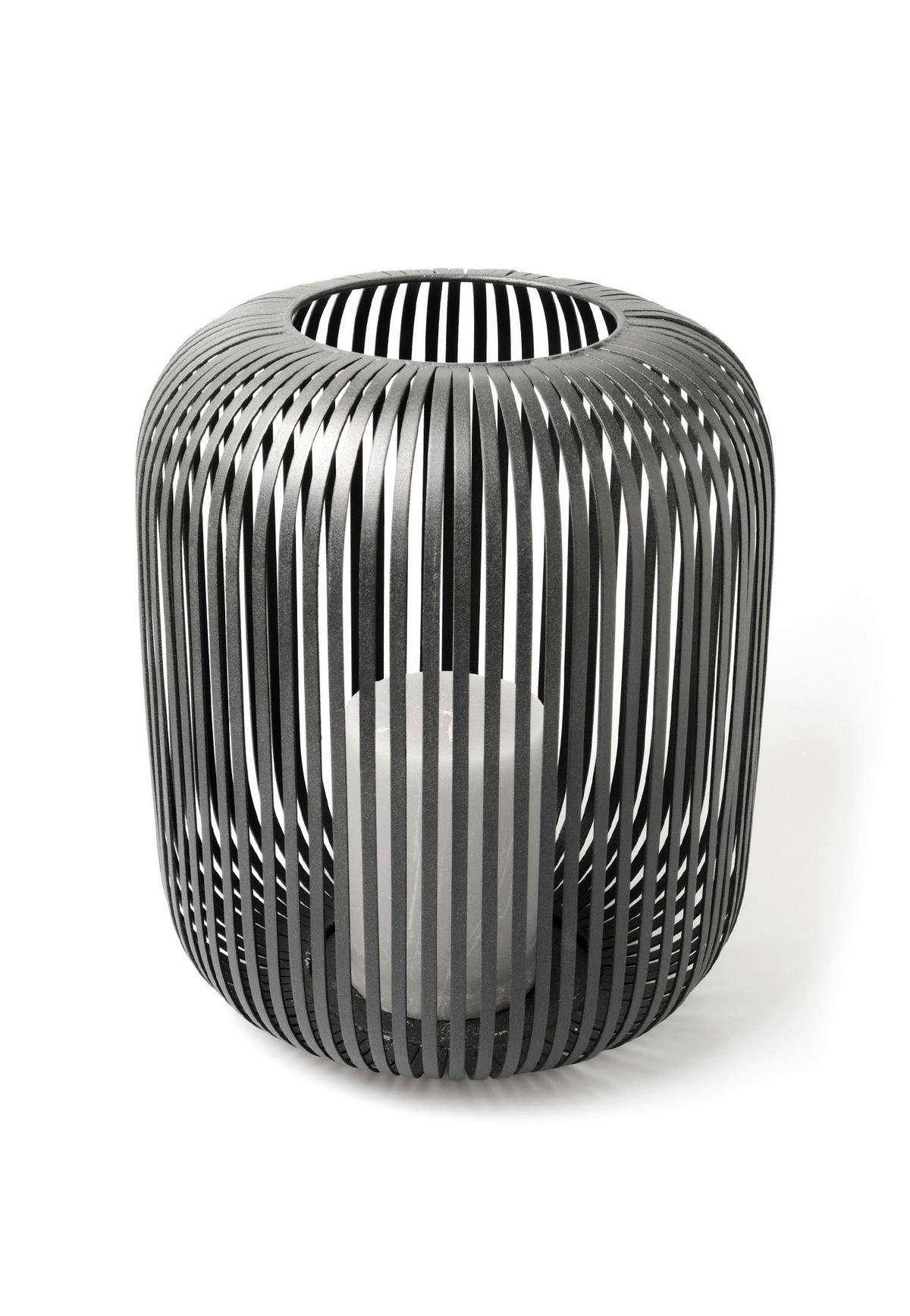 LATERNE  - Schwarz, Basics, Metall (30/35cm)