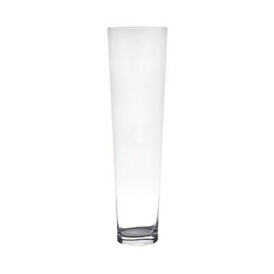 VASE  - Transparent, Basics, Glas (14/50cm)