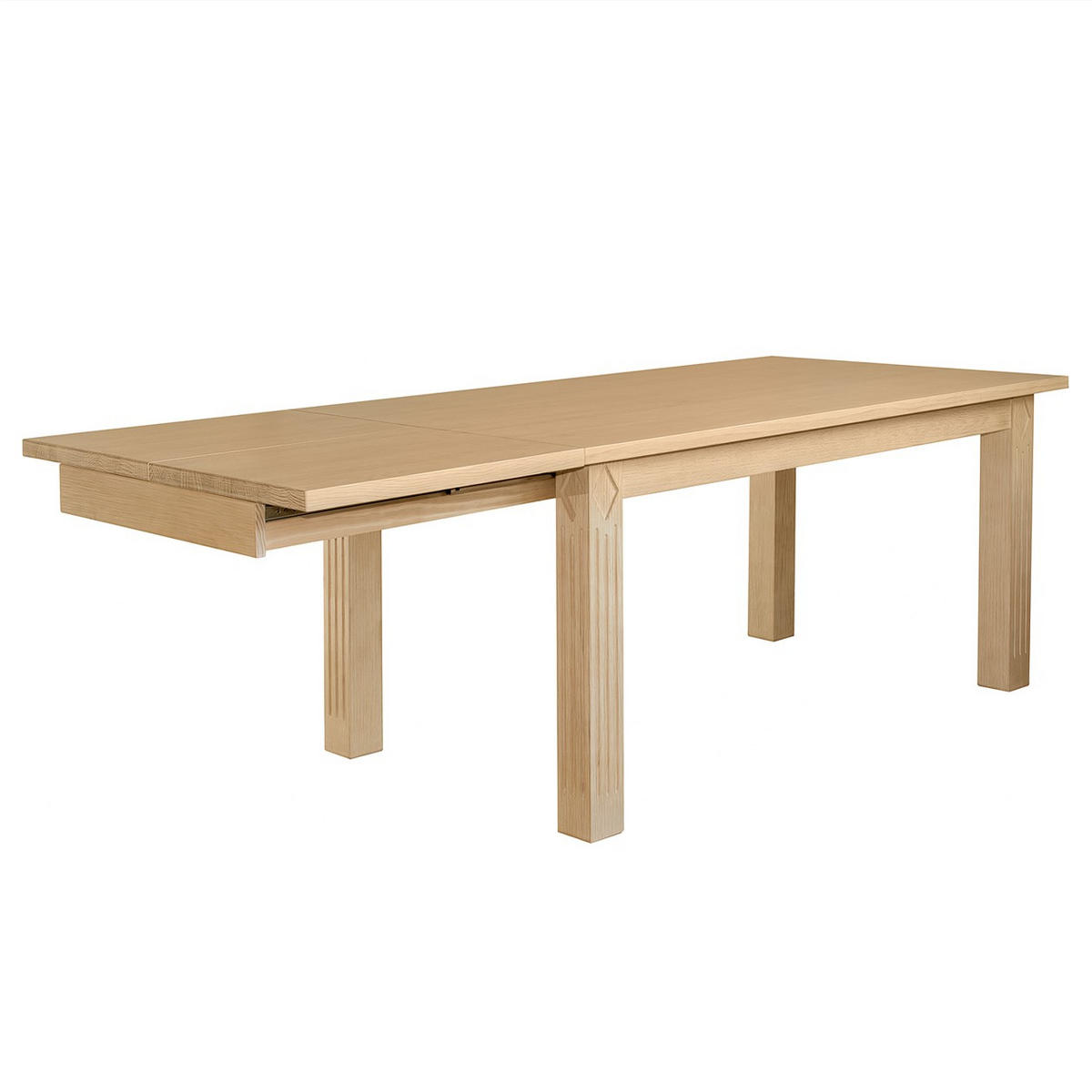 ESSTISCH Pinie massiv rechteckig Beige  - Beige, Design, Holz (180/95/77cm) - Livetastic
