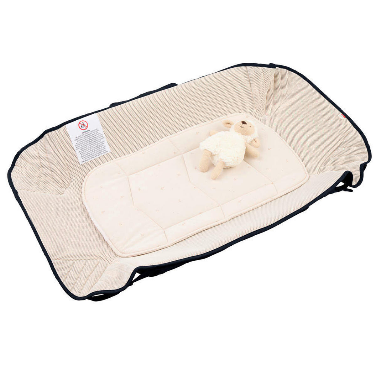 SKLOPIVA KOŠARA ZA SPAVANJE  Carry Me   - crna, Basics, tekstil (27/65cm)