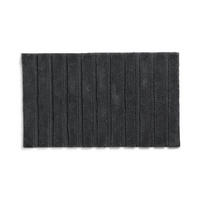 BADEMATTE Grau  - Grau, KONVENTIONELL, Textil (80/50/1,6cm) - Kela