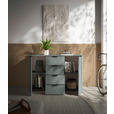 SIDEBOARD  in 135/90/40 cm  - Salbeigrün/Schwarz, Basics, Holzwerkstoff/Kunststoff (135/90/40cm) - Carryhome