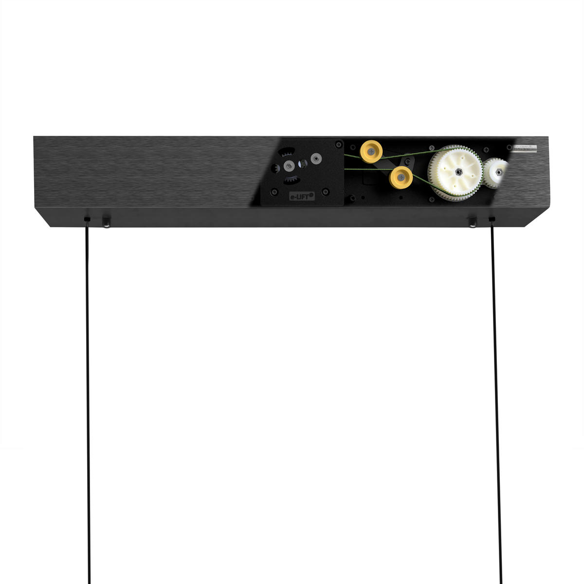 LED-HÄNGELEUCHTE Pure-Moto-Rise 205/135/1275 cm  - Anthrazit, Design, Kunststoff/Metall (205/135/1275cm) - Neuhaus PURE