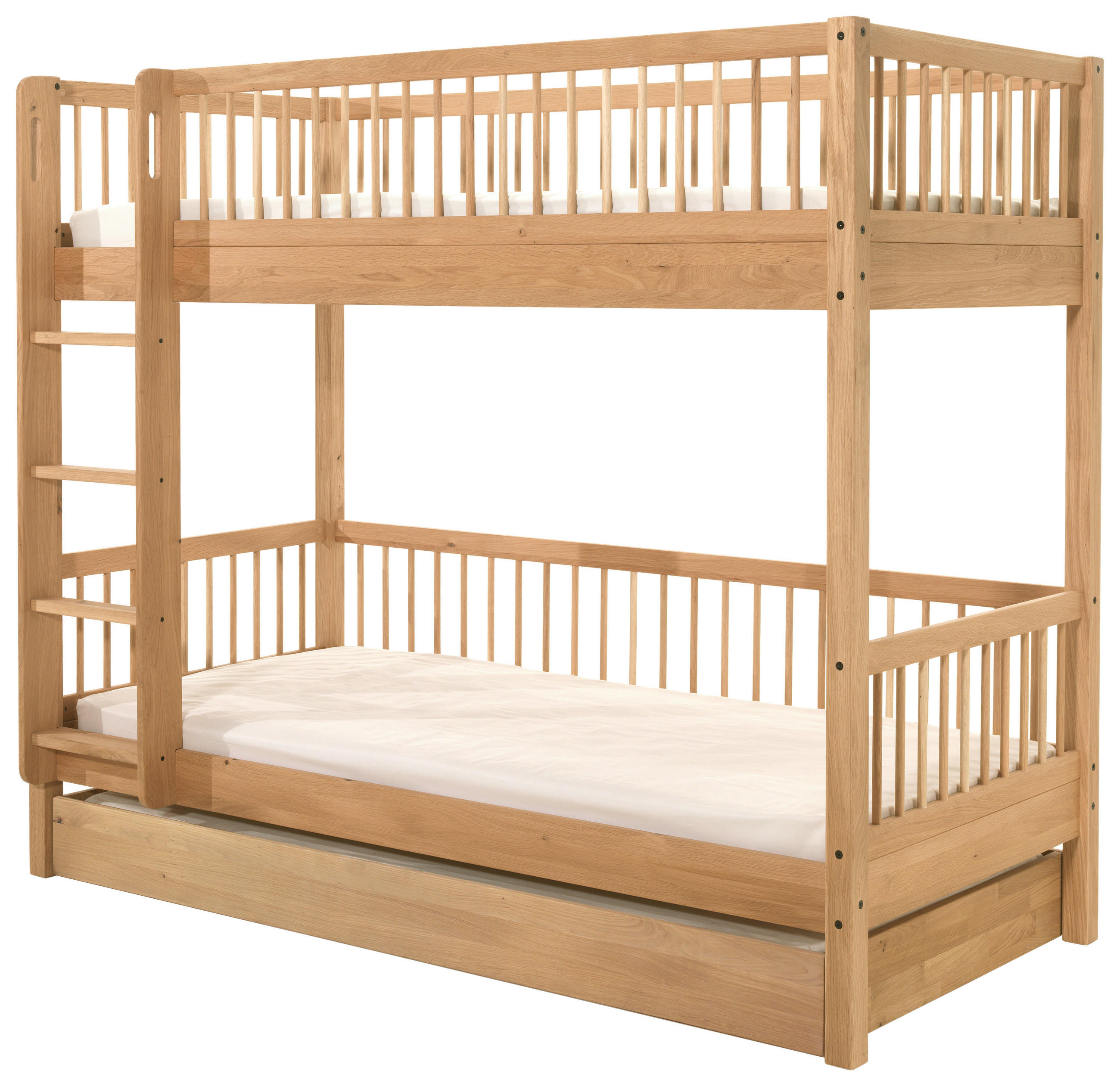 ETAGENBETT - Naturfarben, MODERN, Holz (90/200cm) - MID.YOU