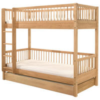 ETAGENBETT - Naturfarben, MODERN, Holz (90/200cm) - MID.YOU