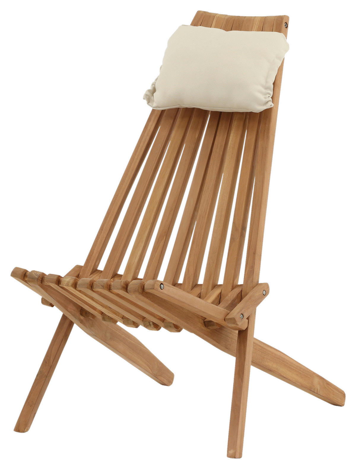LOUNGEFÅTÖLJ  - guldfärgad, Klassisk, trä (86/100/68cm) - Gardenson