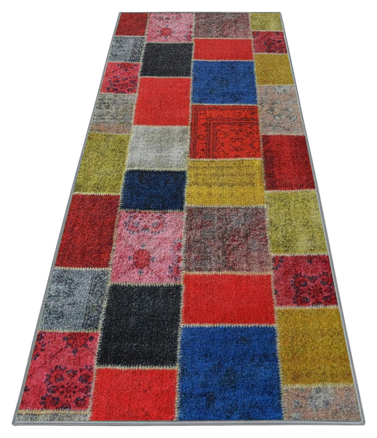 LÄUFER 80/350 cm Multicolor  - Multicolor, Design, Kunststoff/Textil (80/350cm) - Novel