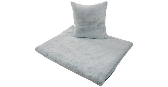 FELLKISSEN 50/50 cm - Salbeigrün, KONVENTIONELL, Textil (50/50cm) - Novel