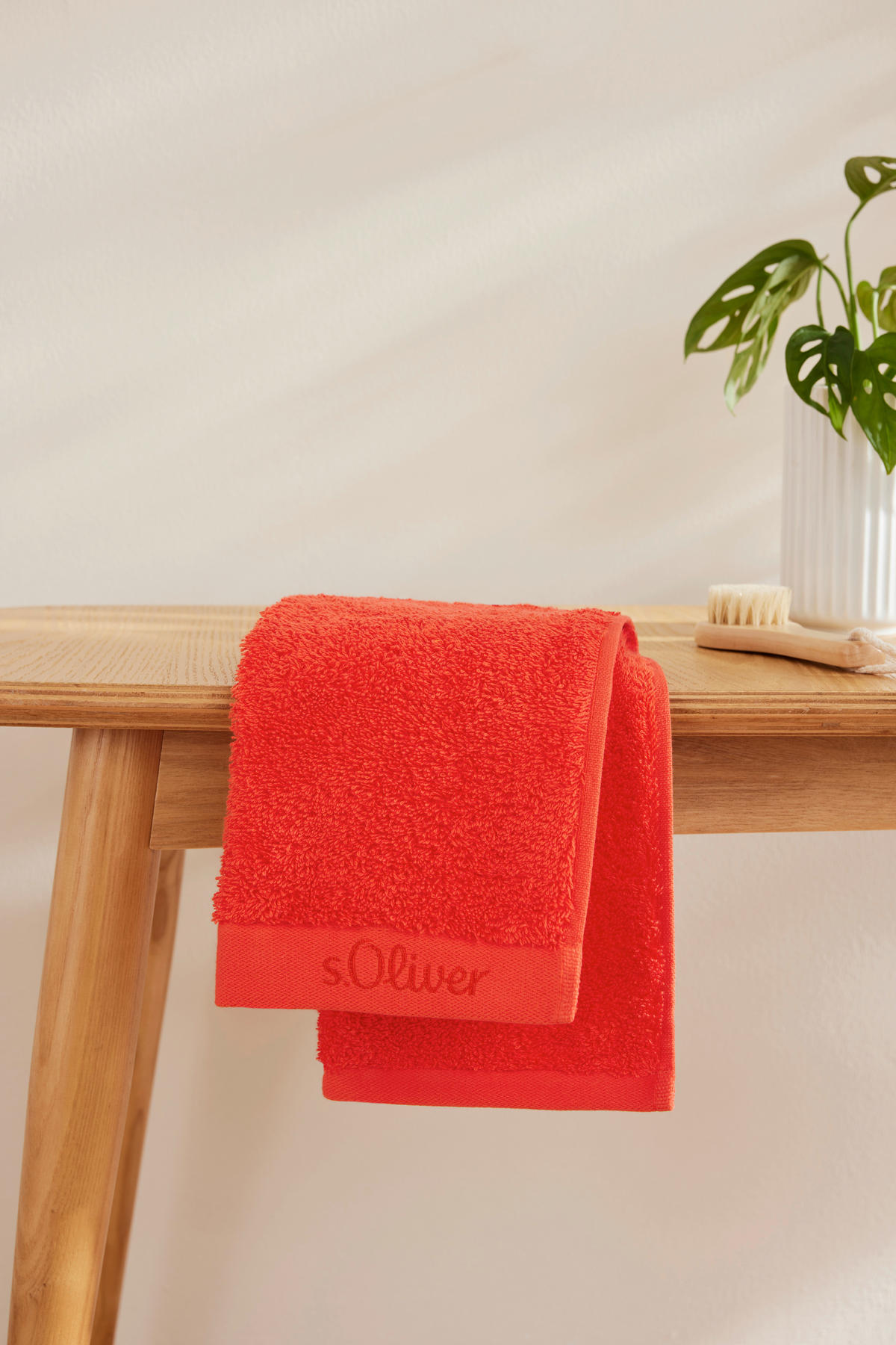 GÄSTETUCH s.Oliver Rot 2-teilig 30/50 cm  - Rot, Trend, Textil (30/50cm) - S. Oliver