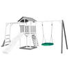 SPIELTURM 519/242/349 cm  - Blau/Weiss, Konventionell, Holz (519/242/349cm)