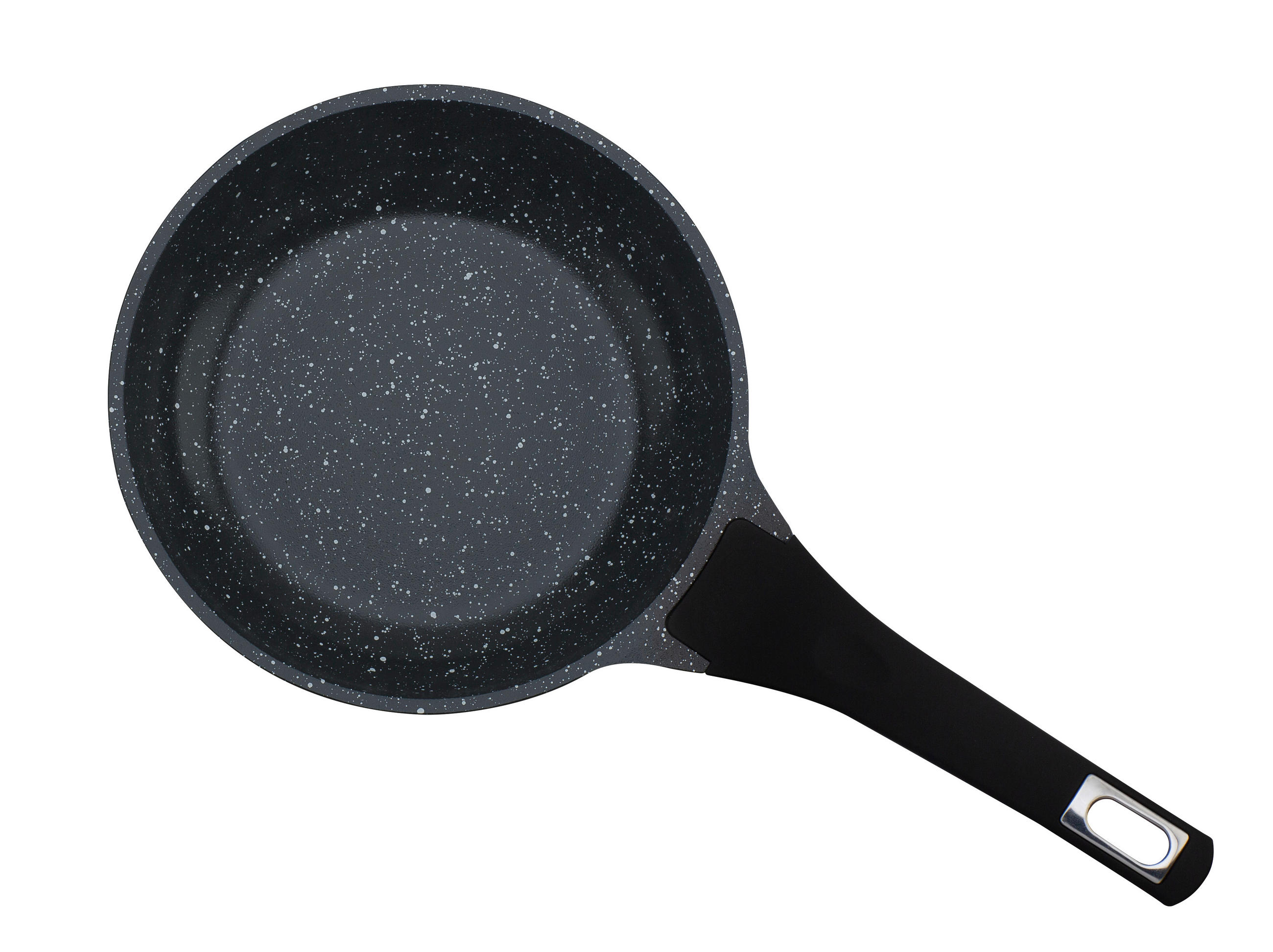 BRATPFANNE Titanium Granit Advanced Vitaflon® Quarzit Beschichtung 20 cm  - Schwarz, Basics, Metall (20cm) - GSW