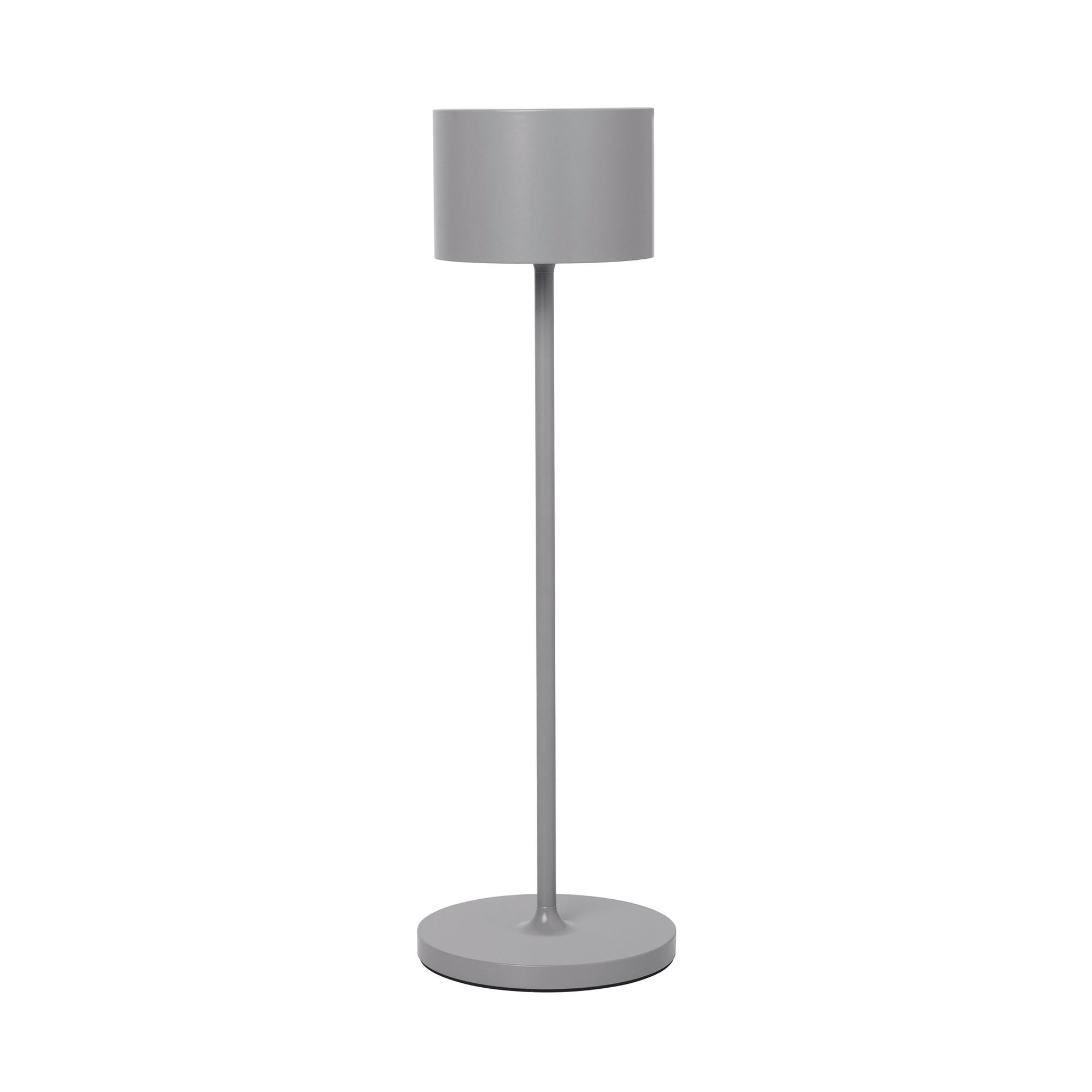 LED-TISCHLEUCHTE FAROL  - Grau, Design, Metall (11/33,5cm) - Blomus
