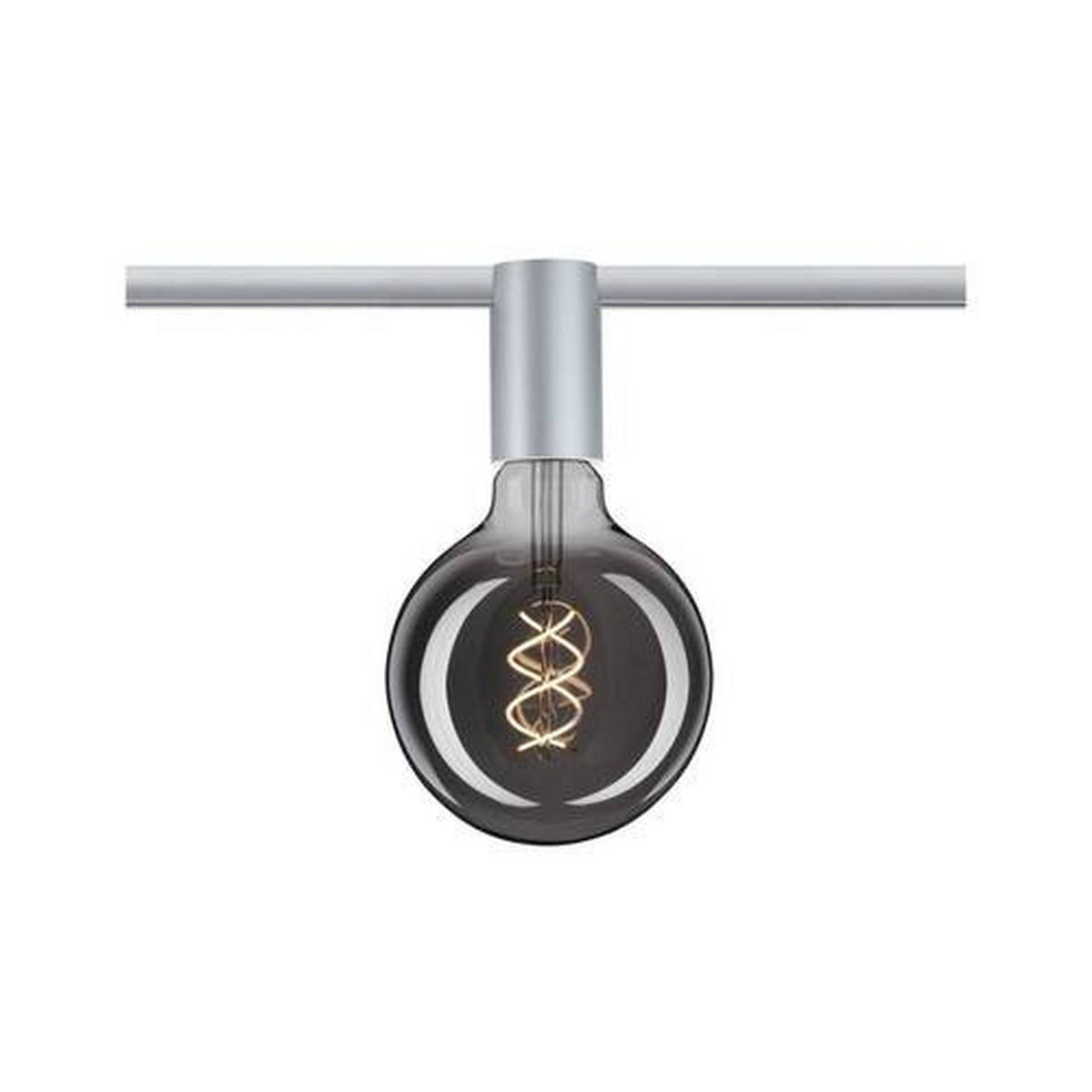 SCHIENENSYSTEM-STRAHLER URail 5,5/9,6 cm   - Chromfarben, Basics, Metall (5,5/9,6cm) - Paulmann