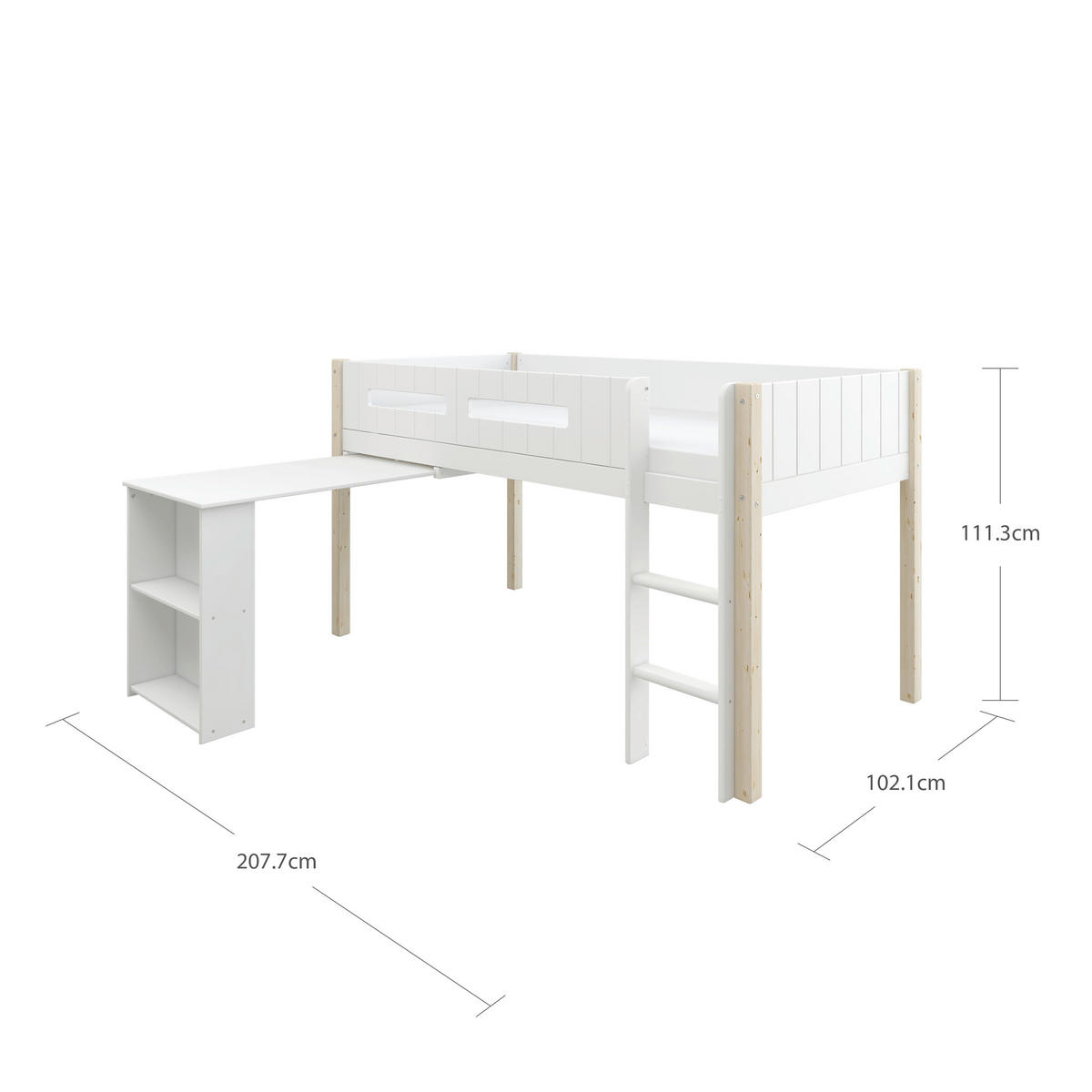 HOCHBETT 90/200 cm  - Kieferfarben, MODERN, Holz (90/200cm) - Chameo