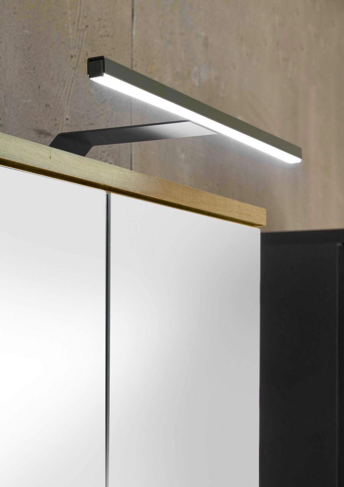 SPIEGELSCHRANK 60/67/20 cm  - Eiche Artisan, MODERN, Glas/Holzwerkstoff (60/67/20cm) - MID.YOU