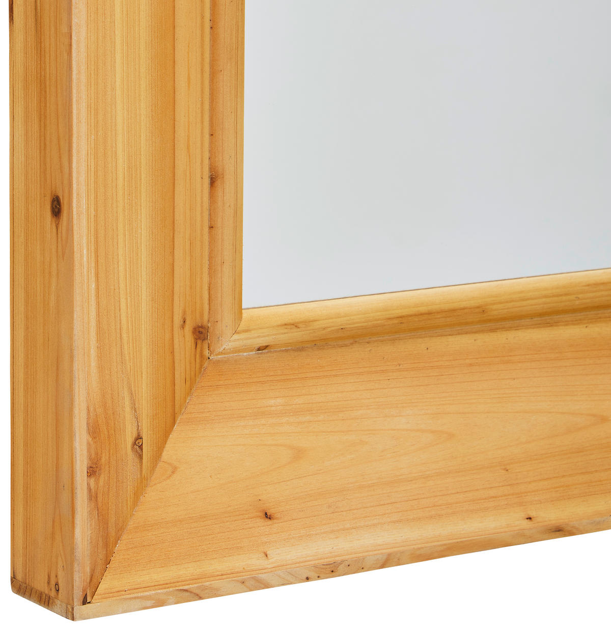 WANDSPIEGEL 87/188/7 cm  - Naturfarben, Design, Glas/Holz (87/188/7cm) - MID.YOU