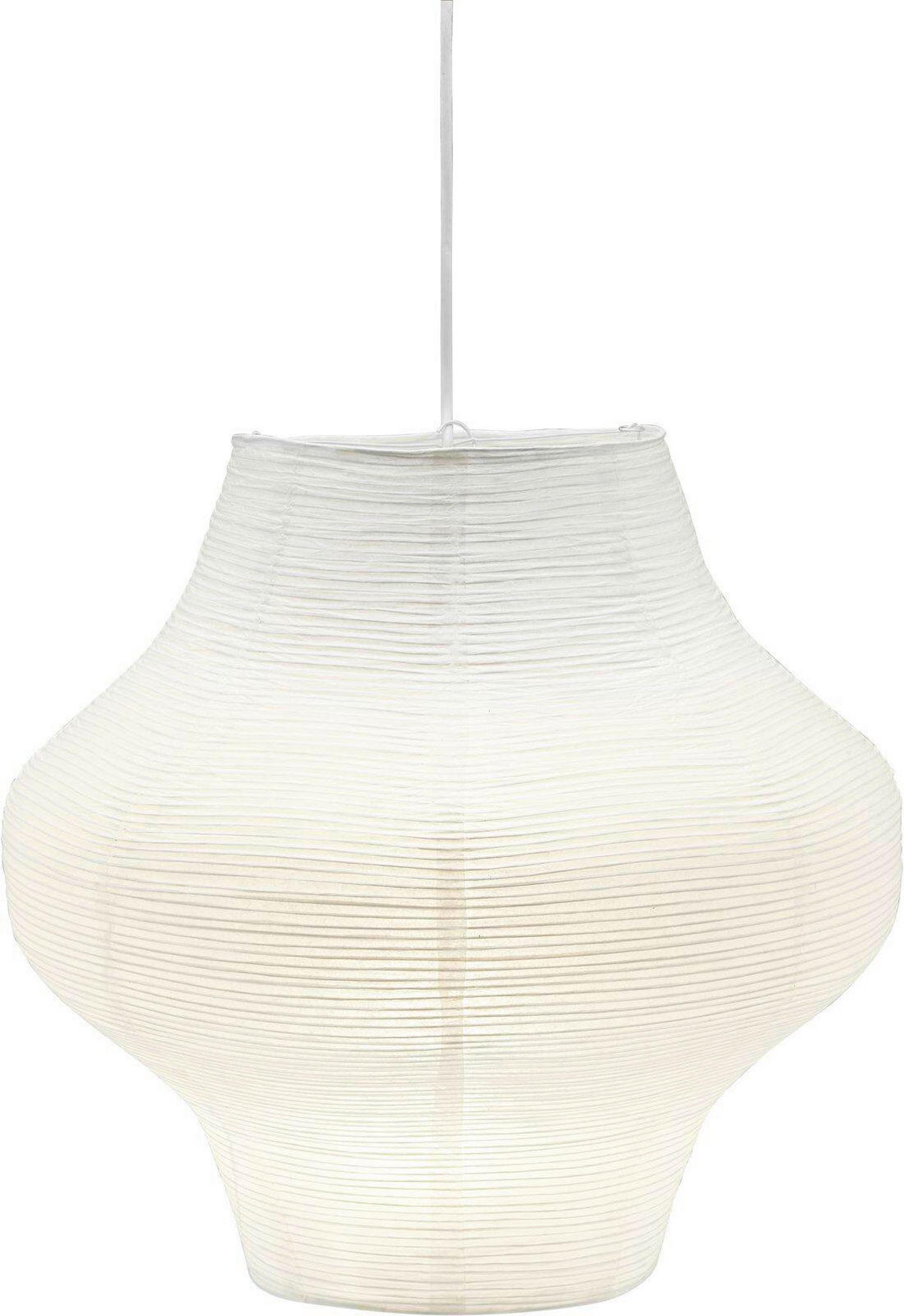 LEUCHTENSCHIRM Sani 44/42,5 cm   - Weiß, Natur, Papier (44/42,5cm) - PR Home