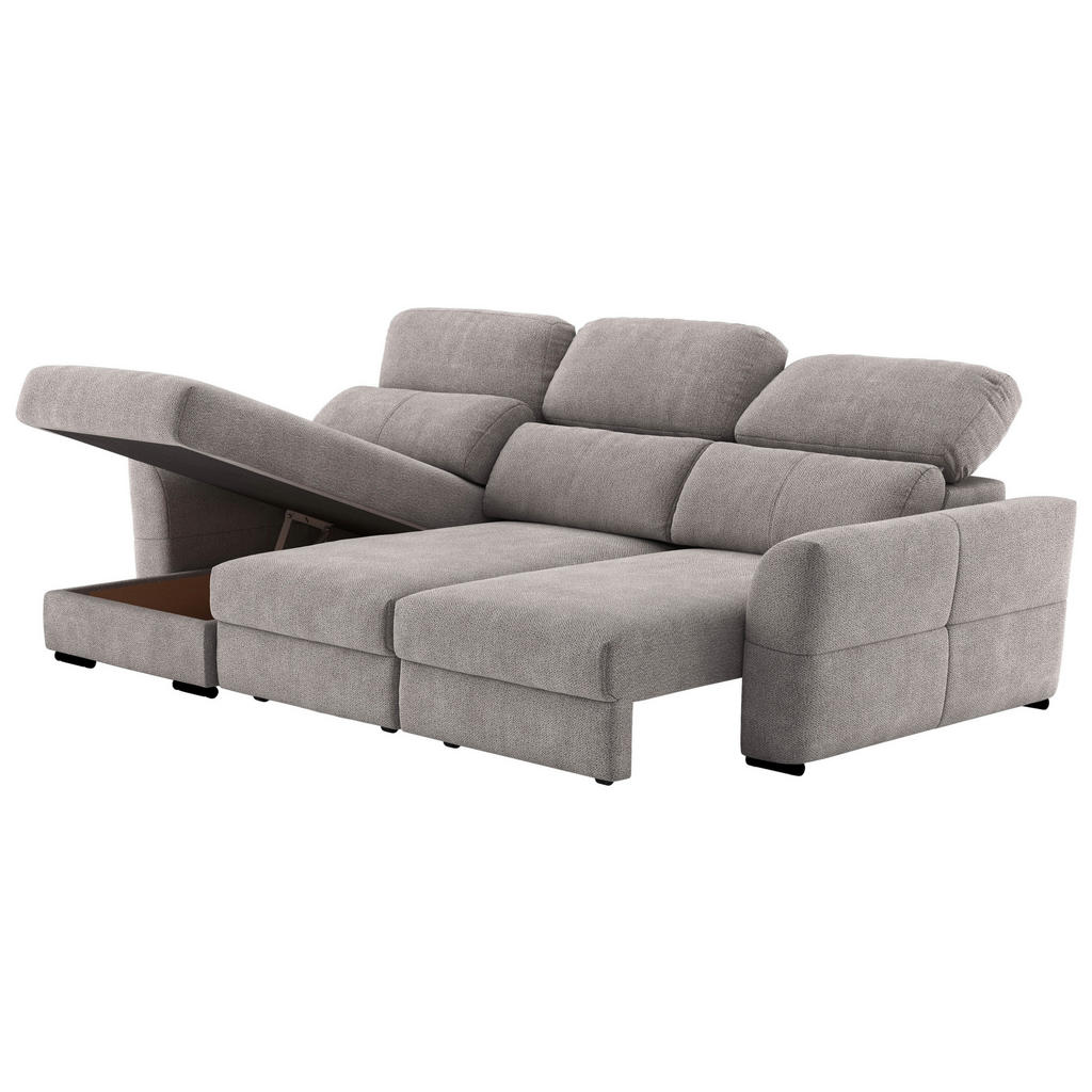 Thumbnail - Mid.you Ecksofa, Taupe, Textil, L-Form, 262x216 cm, Wohnzimmer, Sofas & Couches, Wohnlandschaften, Ecksofas
