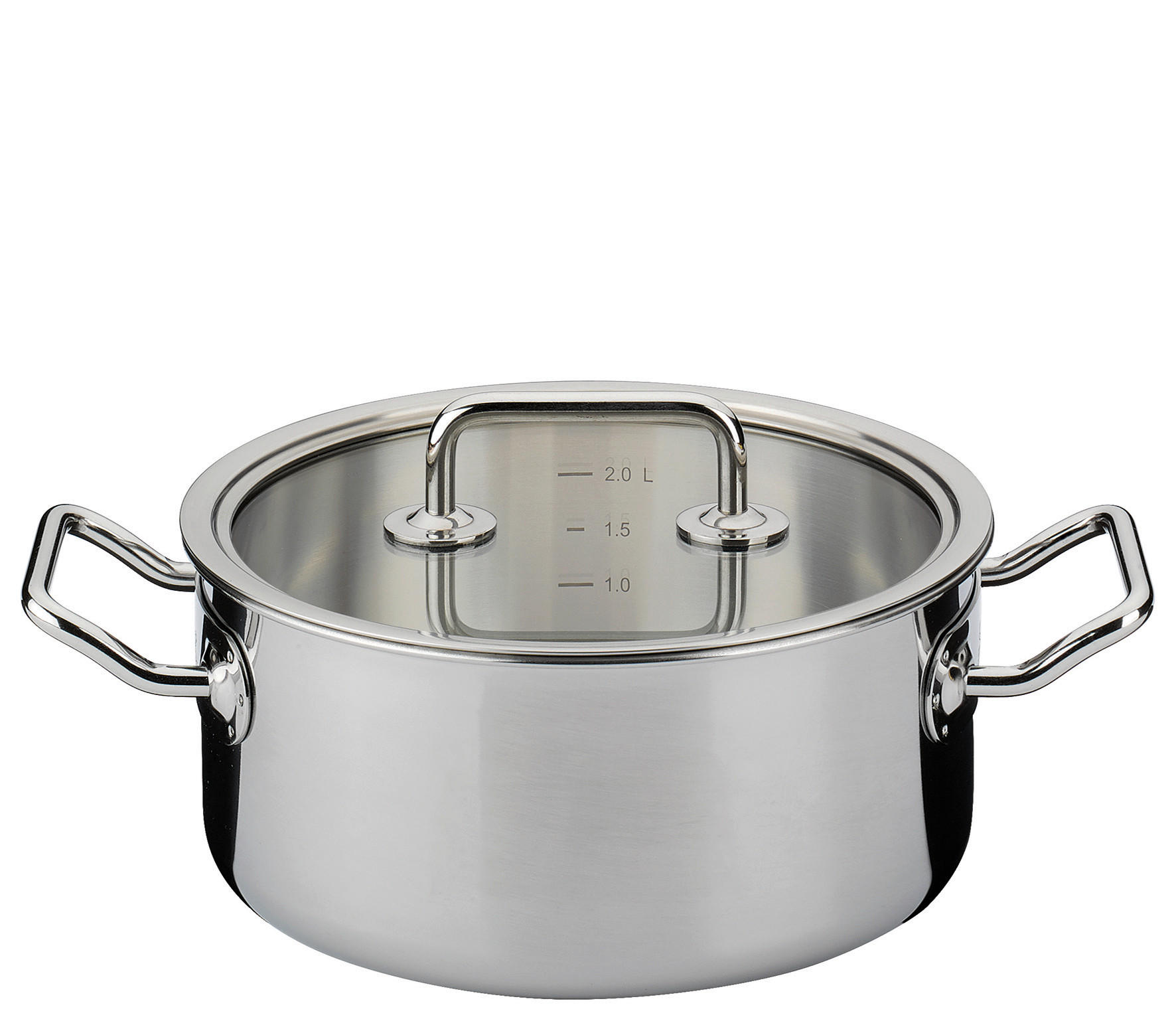 Spring Bratentopf Brigade Basic Silber 9 cm