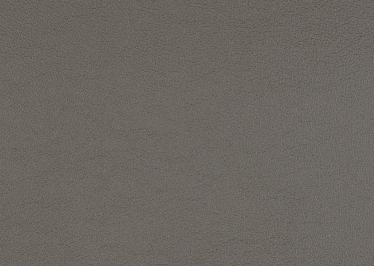 ECKSOFA  Echtleder Taupe  - Taupe/Schwarz, Design, Leder/Metall (169/307cm) - Beldomo Premium