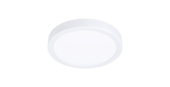 LED-DECKENLEUCHTE 21/2,8 cm   - Weiß, Basics, Kunststoff/Metall (21/2,8cm) - Novel