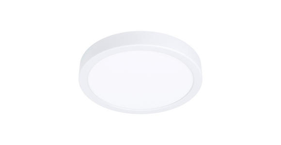 LED-DECKENLEUCHTE 21/2,8 cm - Weiß, Basics, Kunststoff/Metall (21/2,8cm) - Novel
