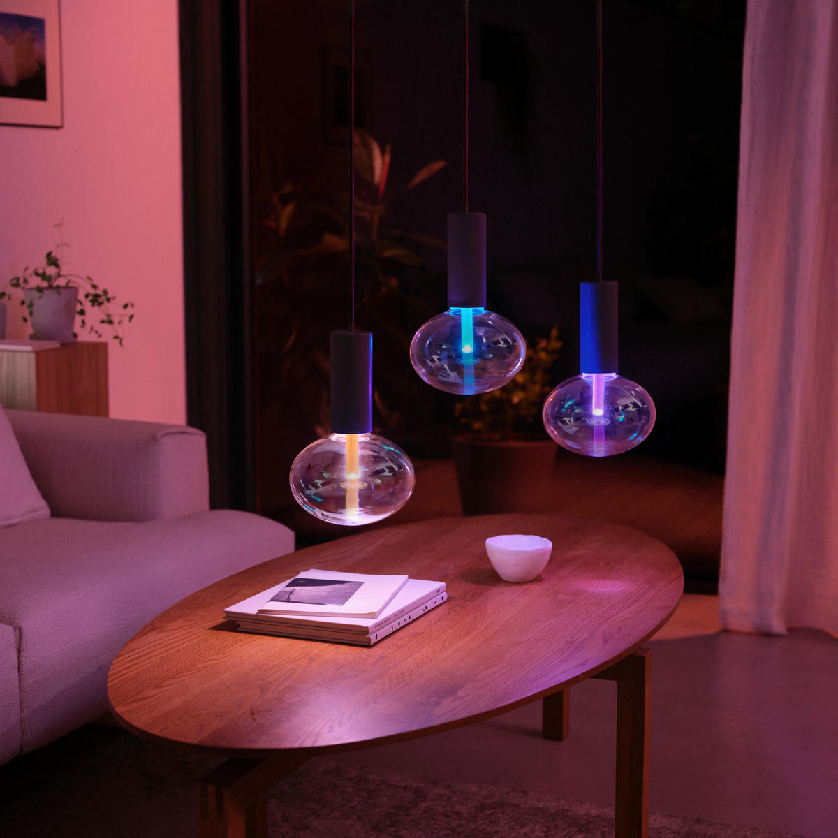 LED-LEUCHTMITTEL   E27  - Transparent, Basics, Glas (18.5/20.5cm) - Philips HUE
