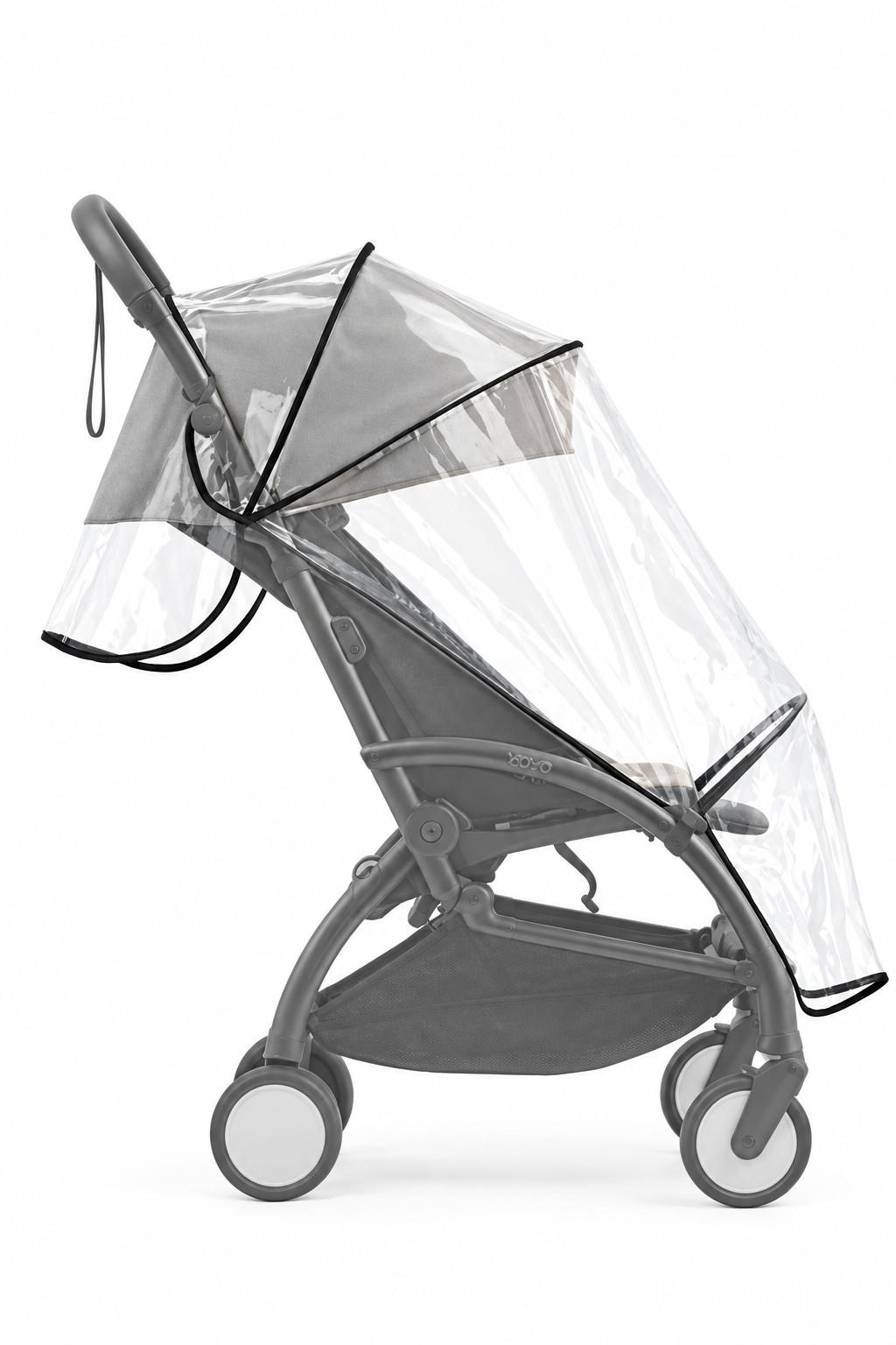 REGENVERDECK  - Anthrazit, Basics, Textil (80,5/110/133cm) - Stokke