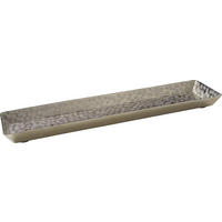 DEKORAČNÍ MISKA - barvy stříbra, Design, kov (12/45cm) - Ambia Home