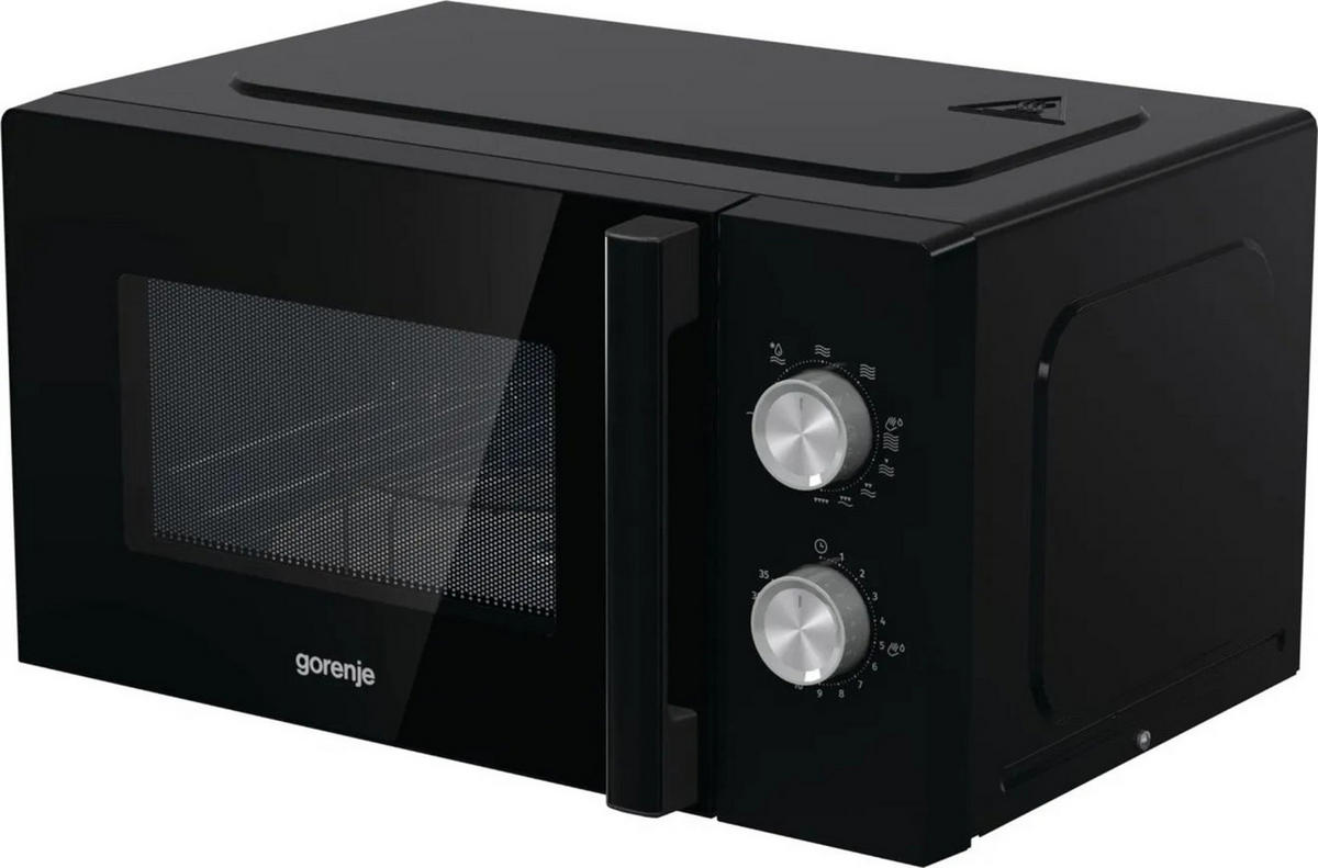 MIKROWELLE MO20E2BH  - Schwarz, Basics, Glas/Kunststoff (45,5/26,1/35,3cm) - Gorenje