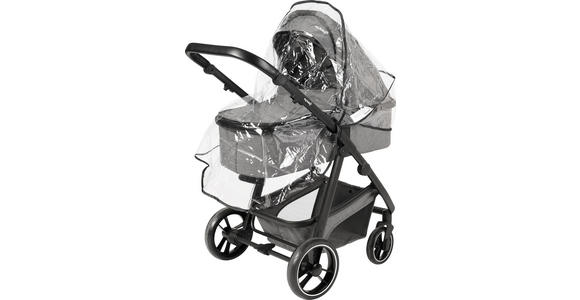 KINDERWAGENSET Korfu  - Dunkelgrau/Schwarz, Basics, Kunststoff/Textil - My Baby Lou