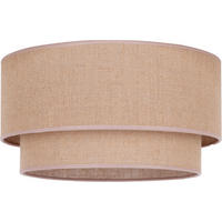 DECKENLEUCHTE Boho 45/22 cm   - Beige, Natur, Textil (45/22cm)