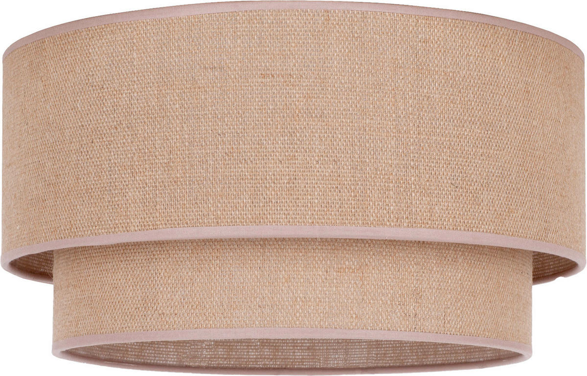 DECKENLEUCHTE Boho 45/22 cm   - Beige, Natur, Textil (45/22cm)