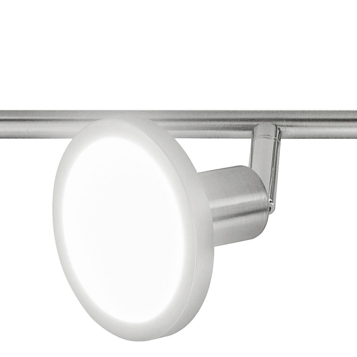 LED-STRAHLER 8/9 cm   - Nickelfarben, Design, Metall (8/9cm) - Globo