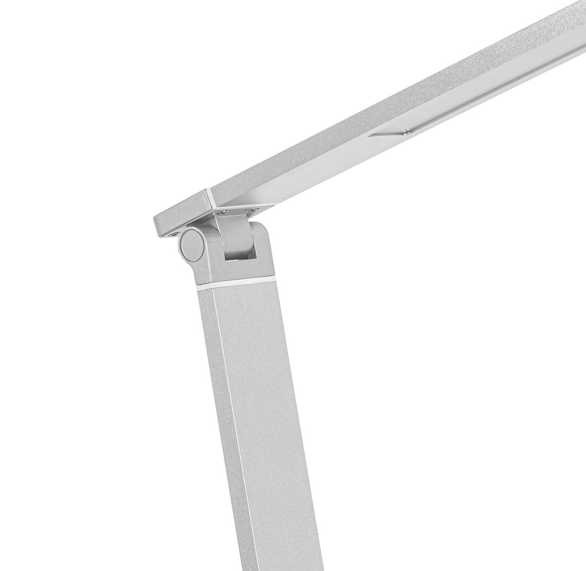 LAMPA ZA RADNI STO - boja aluminijuma, Lajfstajl, metal/plastika (12,1/17,9/33cm) - Novel