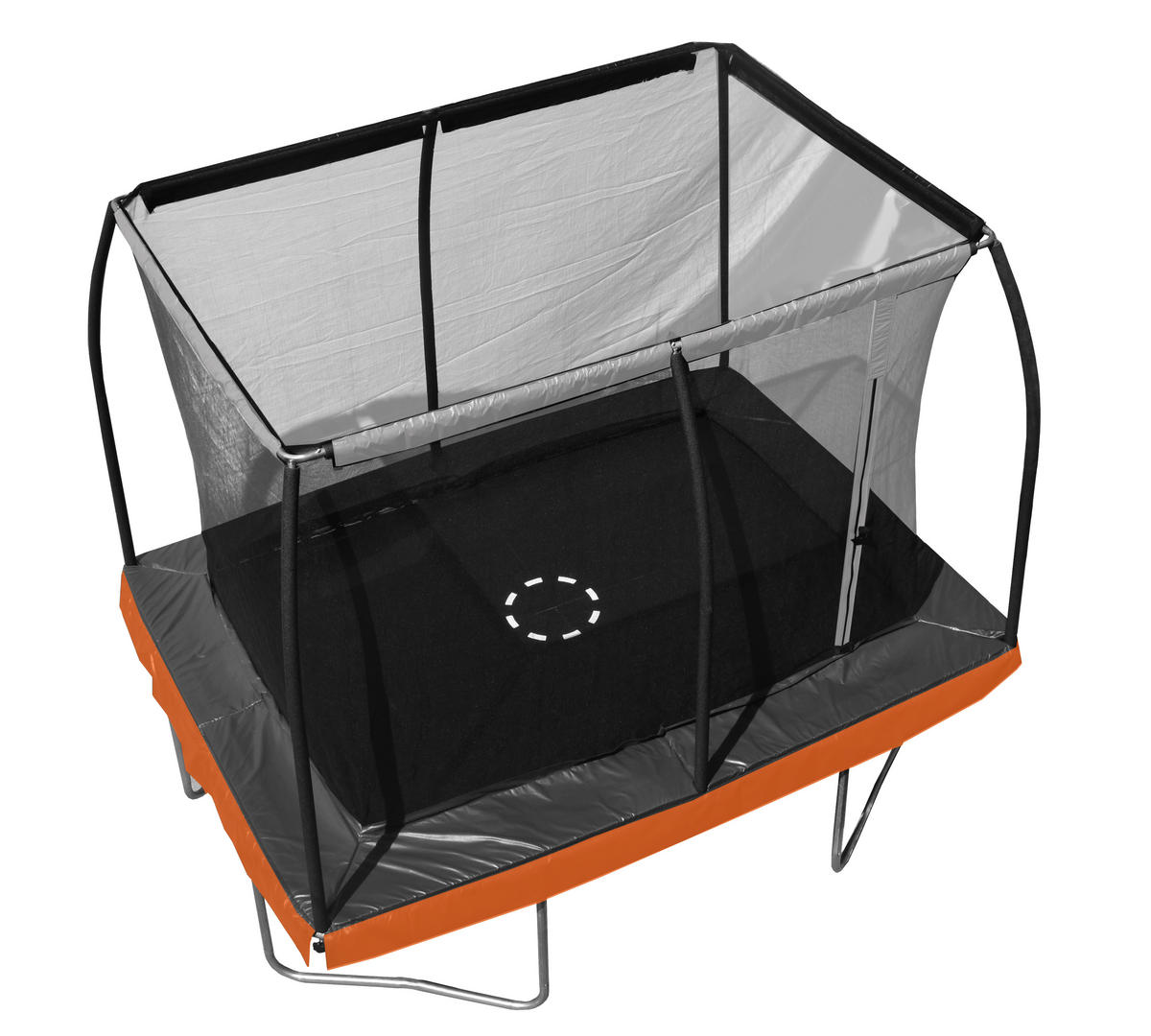 TRAMPOLIN TPE 366, ECKIG  - Orange, KONVENTIONELL (366/273cm) - Atrigo